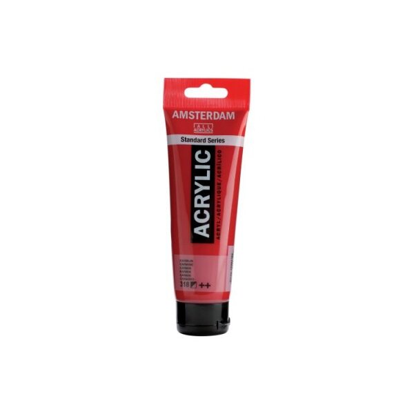 AMSTERDAM Peinture acrylique 120ml 17093182 karmin 318