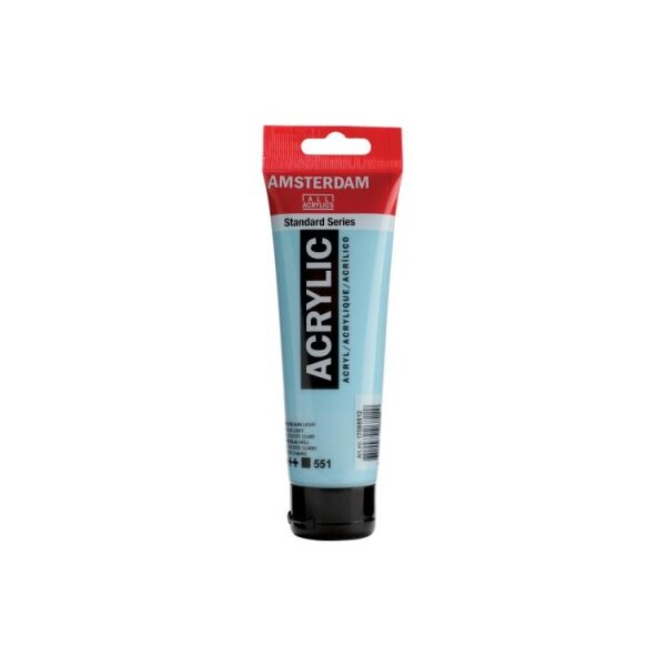 AMSTERDAM Peinture acrylique 120ml 17095512 bleu 551