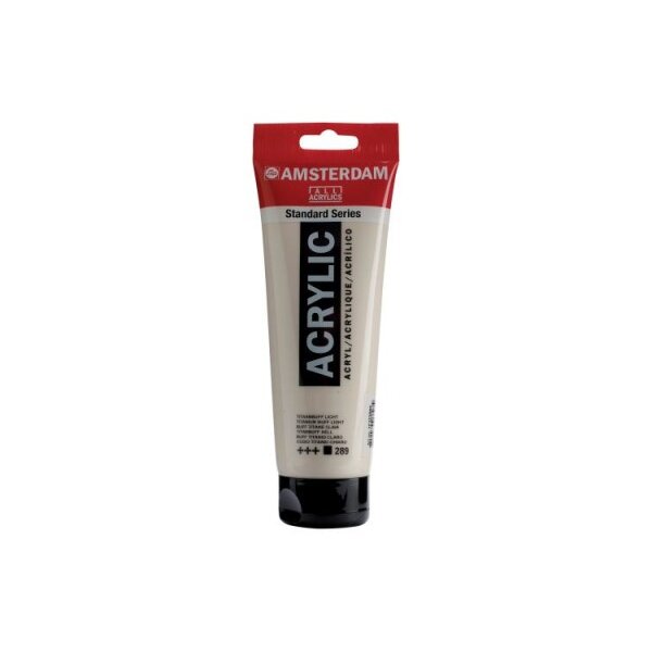 AMSTERDAM Acrylfarbe 250ml 17122890 titanbuff hell 289