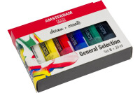 AMSTERDAM Standard Series Acryl Set 17820406 6x20ml