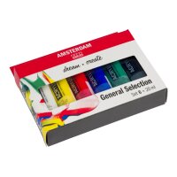 AMSTERDAM Standard Series Acryl Set 17820406 6x20ml