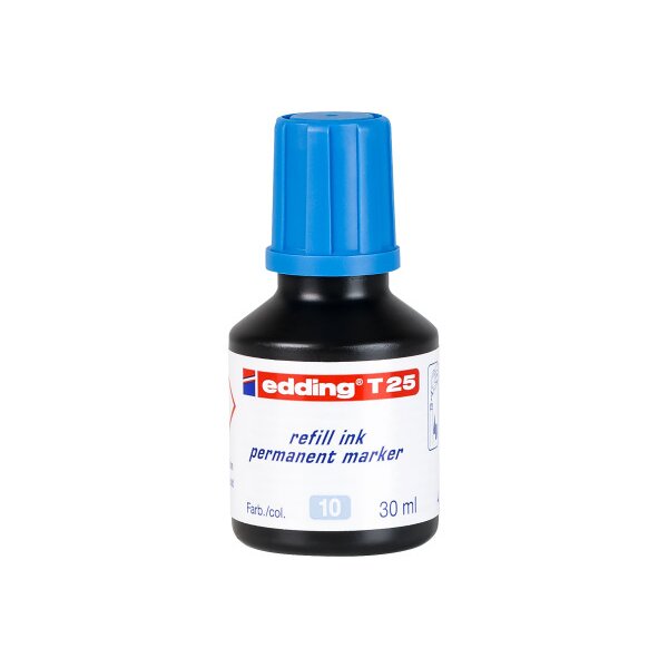EDDING Nachfülltusche T25 T-25-10 hellblau 30ml