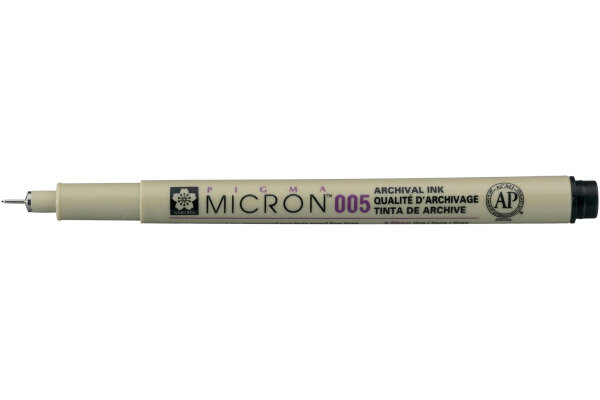 SAKURA Fineliner Pigma Micron 0,2mm XSDK00549 schwarz