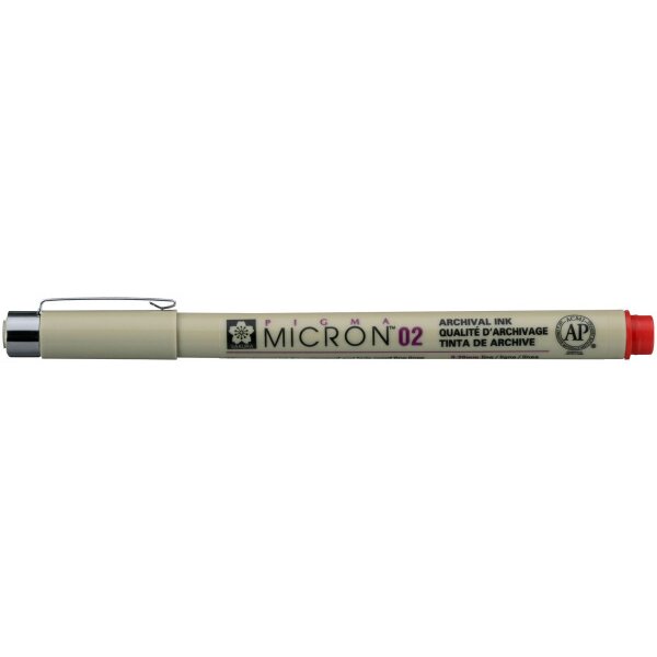 SAKURA Fineliner Pigma Micron 0,3mm XSDK0219 rouge
