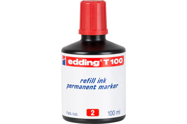 EDDING Tinte 100ml T-100-2 rot