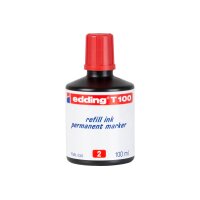 EDDING Tinte 100ml T-100-2 rot