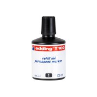 EDDING Tinte 100ml T-100-1 schwarz