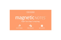TESLA AMAZING Magnetic Notes L 200x100mm 114 peachy 100...