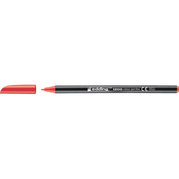 EDDING Faserschreiber 1200 0.5-1mm 1200-2 rot