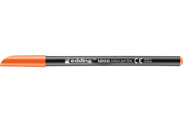 EDDING Stylo fibre 1200 0,5-1mm 1200-6 orange