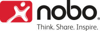 NOBO Mobile Drywipe Board 1901031 1200X1500mm
