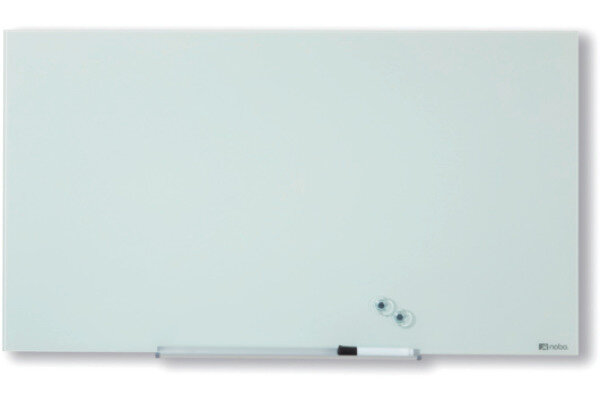 NOBO Whiteboard Premium Plus 1905177 Glas, weiss, magn. 1260x711mm