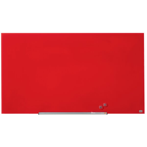nobo Glas-Magnettafel Impression Pro Widescreen, 31",schwarz