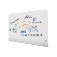 NOBO Whiteboard Premium Plus 1905192 Verre, magnétique 1264x711mm