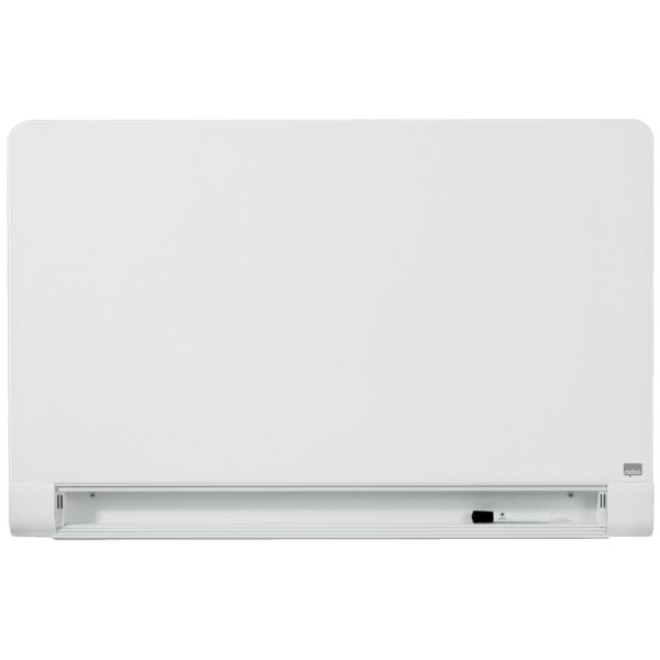 nobo Tableau en verre Impression Pro Widescreen, 85, blanc