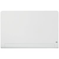 nobo Tableau en verre Impression Pro Widescreen, 85, blanc
