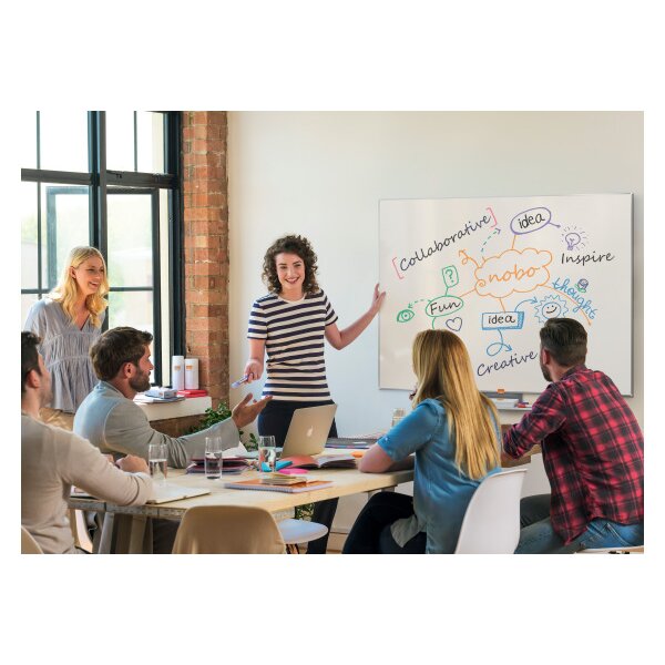 NOBO Whiteboard Prestige 1915142 Enamel Rt 1200X900mm