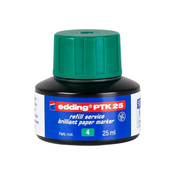 EDDING Encre 25ml PTK-25-4 vert