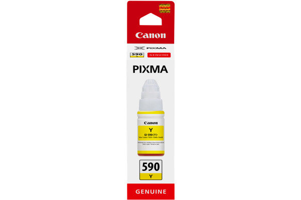 CANON Bouteille dencre yellow GI-590Y PIXMA G1500/G2500/G3500 70ml