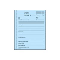 FAVORIT Quittance A6 8094 OK rouge/blanc,D/F/I,autocopiant