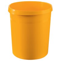 HAN Papierkorb GRIP, PP, 18 Liter, gelb