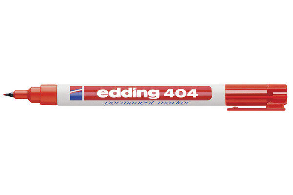 EDDING Marqueur permanent 404 404-2 rouge
