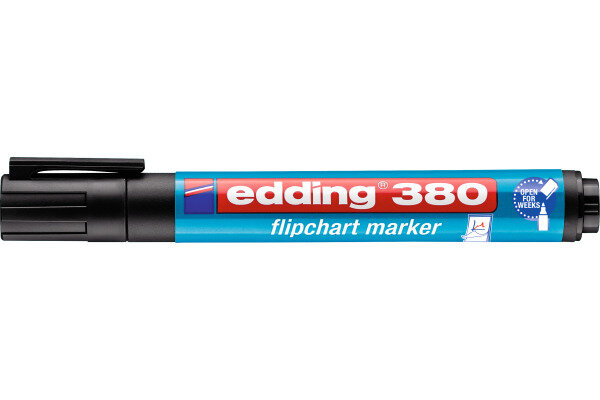 EDDING Flipchart Marker 380 1,5-3mm 380-1 noir
