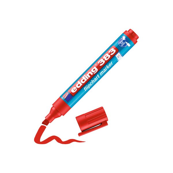 EDDING Flipchart Marker 383 1-5mm 383-2 rouge