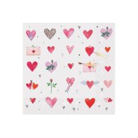 STEWO Serviettes 25x25cm 2573676720 Svenja rt 20 pcs.