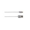 SKROSS Chargen Sync - Steel Line 2.700240 Micro USB grey
