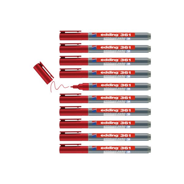 EDDING Boardmarker 361 1mm 361-2 rouge