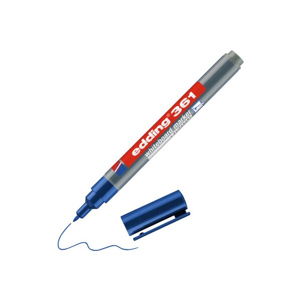 EDDING Boardmarker 361 1mm 361-3 bleu