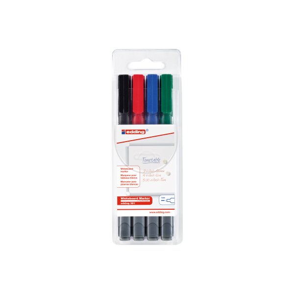 EDDING Boardmarker 361 361-E4 4er Set