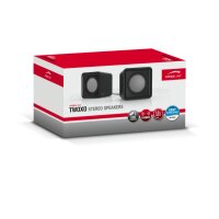 SPEEDLINK Stereo Speakers SL810004B TWOXO