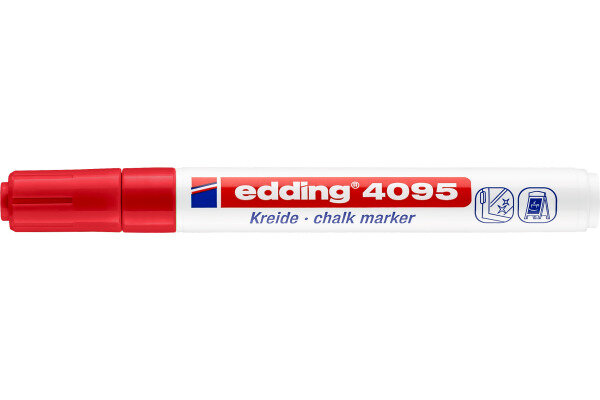EDDING Windowmarker 4095 2-3mm 4095-2 rouge