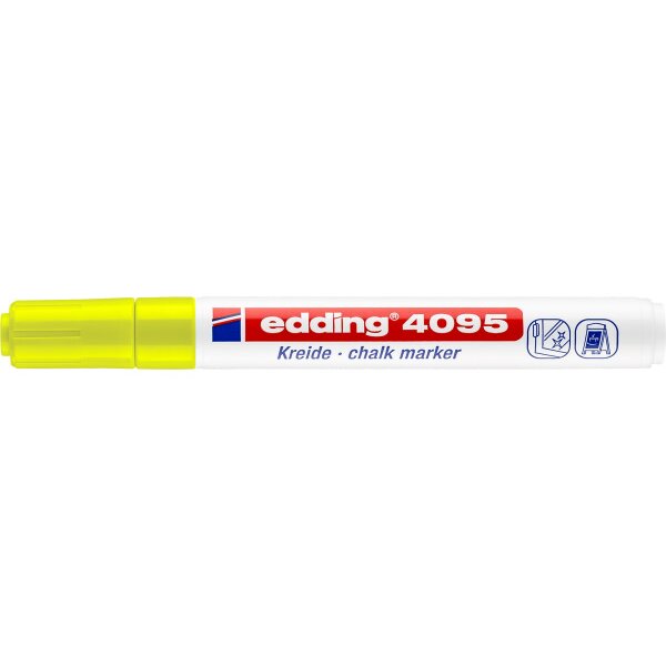 EDDING Windowmarker 4095 2-3mm 4095-65 jaune néon