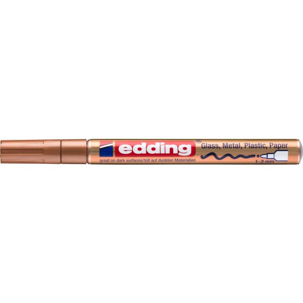 EDDING Paintmarker 751 CREA 1-2mm 751-55 CREA cuivre