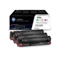 HP Toner Tri-Pack 410X CMY CF252XM CLJ Pro M452 5000 S.