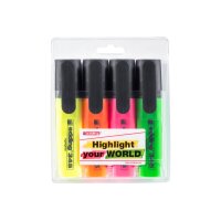 EDDING Textmarker 345 345-E4 4 Farben ass.