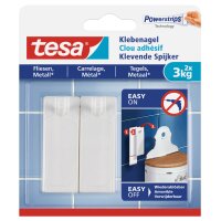 tesa Powerstrips Clou adhésif pour carrelage et...