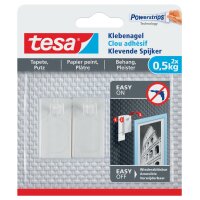 tesa Powerstrips Klebenagel für Tapete und Putz, 2,0 kg