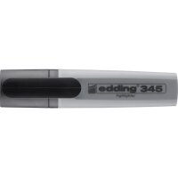 EDDING Textmarker 345 345-12 gris argent