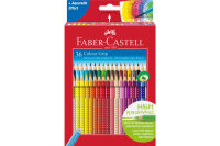 FABER-CASTELL Crayon de couleur Colour Grip 112442 36...