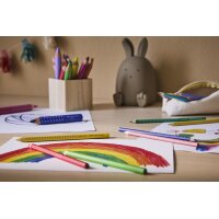 FABER-CASTELL Crayon de couleur Colour GRIP, étui de 48