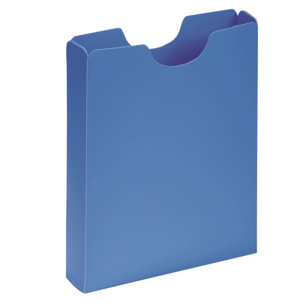 PAGNA Heftbox DIN A4, Hochformat, aus PP, hellblau