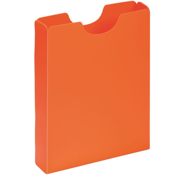 PAGNA Heftbox DIN A4, Hochformat, aus PP, dunkelrosa