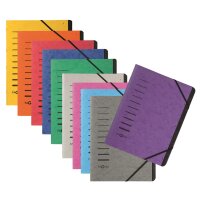 PAGNA Trieur Sorting File, 7 ml compartiments, rose...