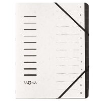 PAGNA trieur Sorting File, 12 compartiments, violet