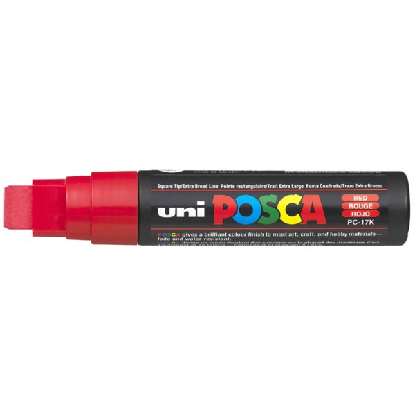 POSCA Pigmentmarker PC-17K, rot