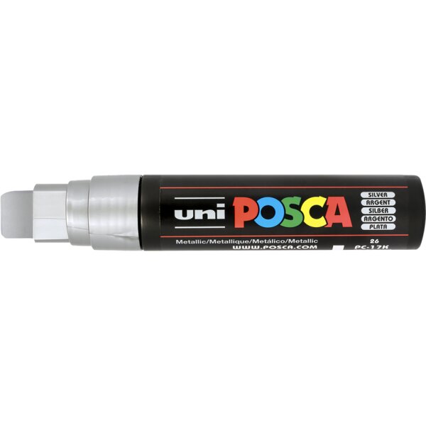 POSCA Marqueur &agrave; pigment PC-17K, argent